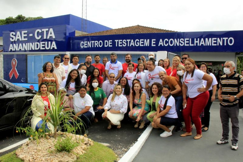 Entrega do SEC -CTA (Centro de Testagem e Aconselhamento) Totalmente Revitalizado no bairro Centro