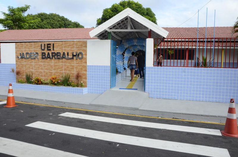 Inauguração da Unidade de Educação Infantil Jader Barbalho – Travessa We 45B, Nº8 – Cidade Nova Vlll