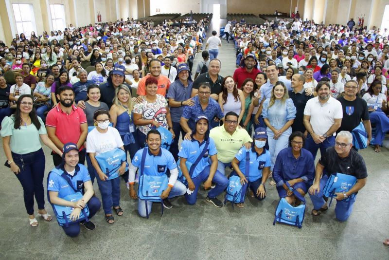 Entrega do Fardamento para os Acs – Agente Comunitário de Saúde – Igreja Labaredas de Fogo – Cidade Nova Il