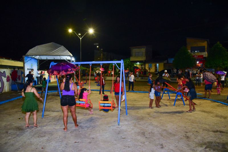 Inauguração da Praça Bacia Leiteira no Bairro do Icuí Guajará
