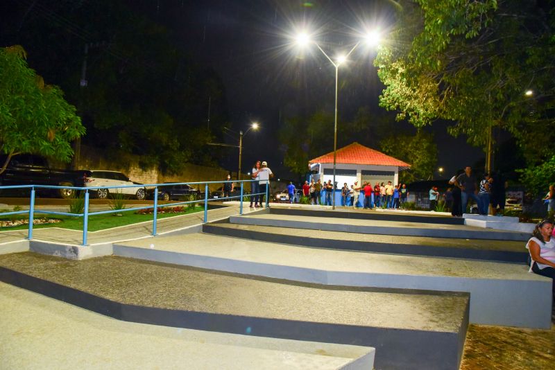 Inauguração da Praça Bacia Leiteira no Bairro do Icuí Guajará
