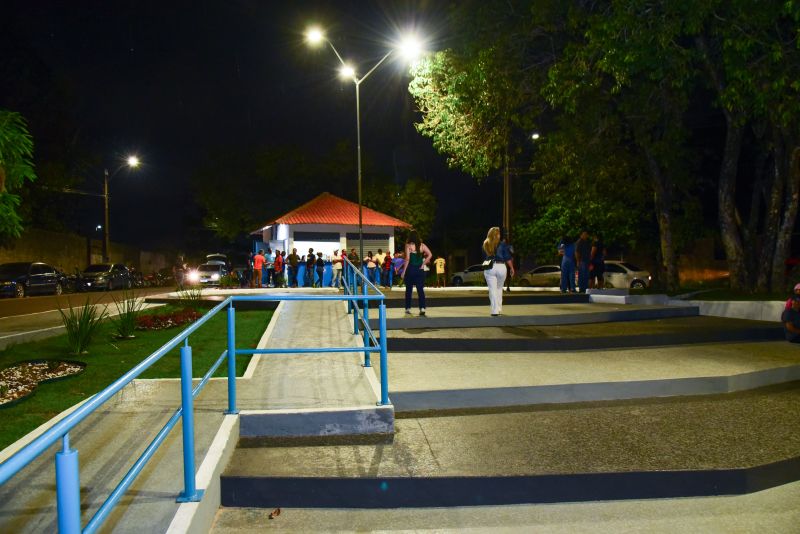 Inauguração da Praça Bacia Leiteira no Bairro do Icuí Guajará
