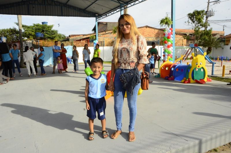 Inauguração da Unidade de Educação Infantil Prof. Lia Madalena Leal – Icuí Guajará