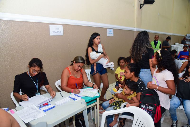 Programação do Corujão da Saúde no Bairro do Aurá