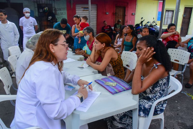 Programação do Corujão da Saúde no Bairro do Aurá