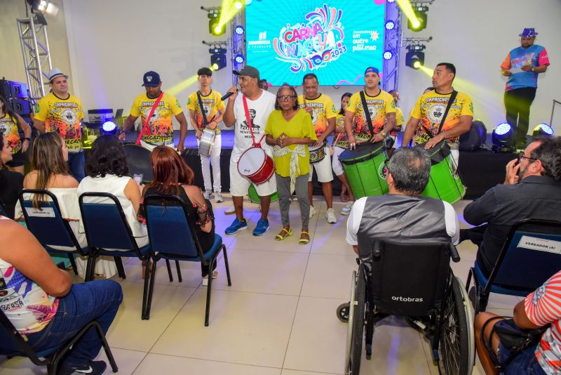 Lançamento do Projeto Carnanindeua 2023 com Blocos e Órgãos de Segurança