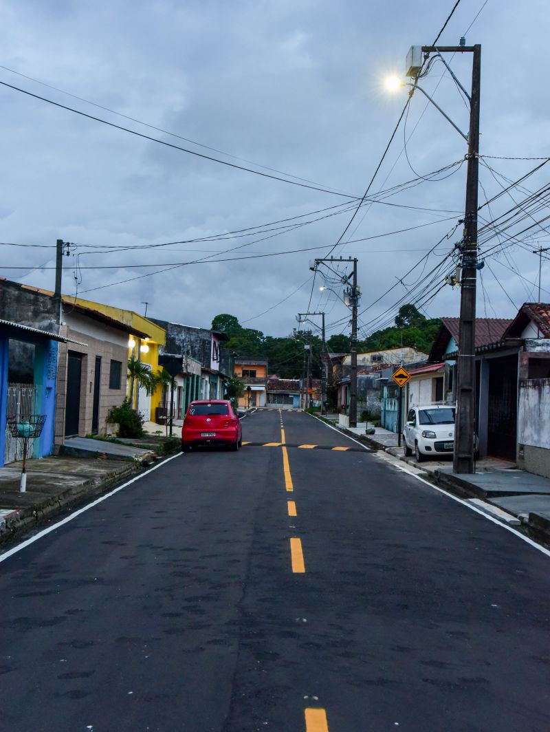 Inauguração Asfáltica da Rua WE 9 na Cidade Nova I