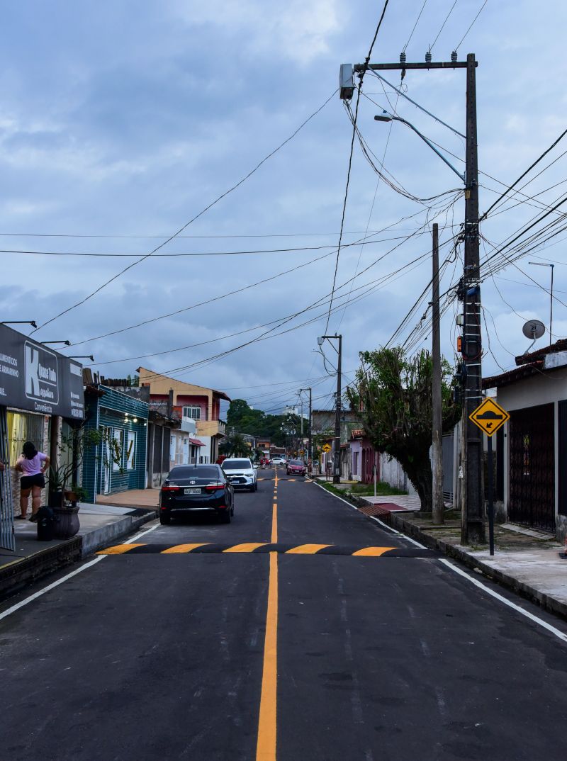 Inauguração Asfáltica da Rua WE 9 na Cidade Nova I