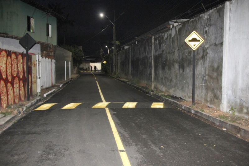 Inauguração de ruas Pavimentadas no Bairro de Águas Lindas. Alameda Bento, passagem Fabiano Rodrigues e passagem Novo Horizonte