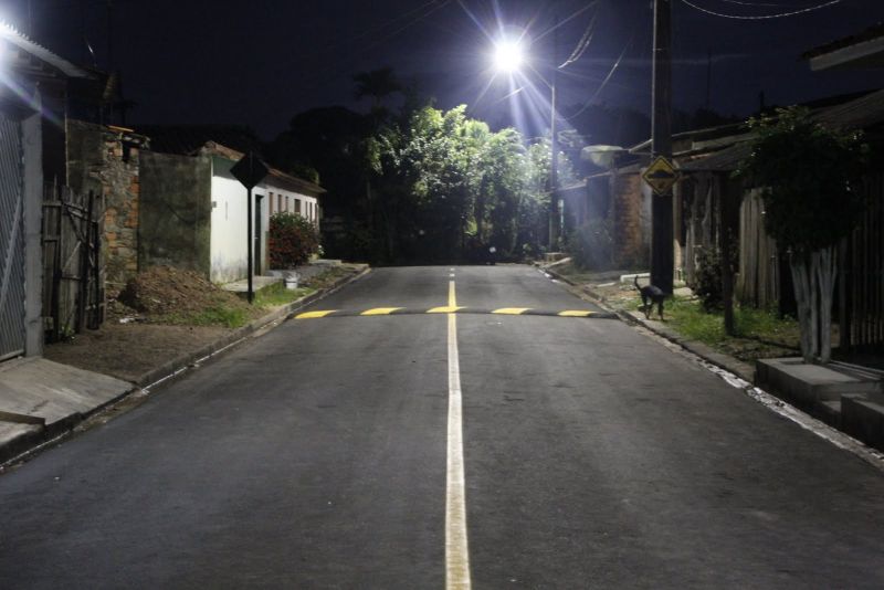 Inauguração de ruas Pavimentadas no Bairro de Águas Lindas. Alameda Bento, passagem Fabiano Rodrigues e passagem Novo Horizonte