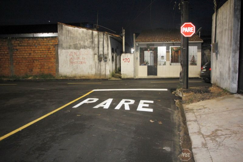 Inauguração de ruas Pavimentadas no Bairro de Águas Lindas. Alameda Bento, passagem Fabiano Rodrigues e passagem Novo Horizonte