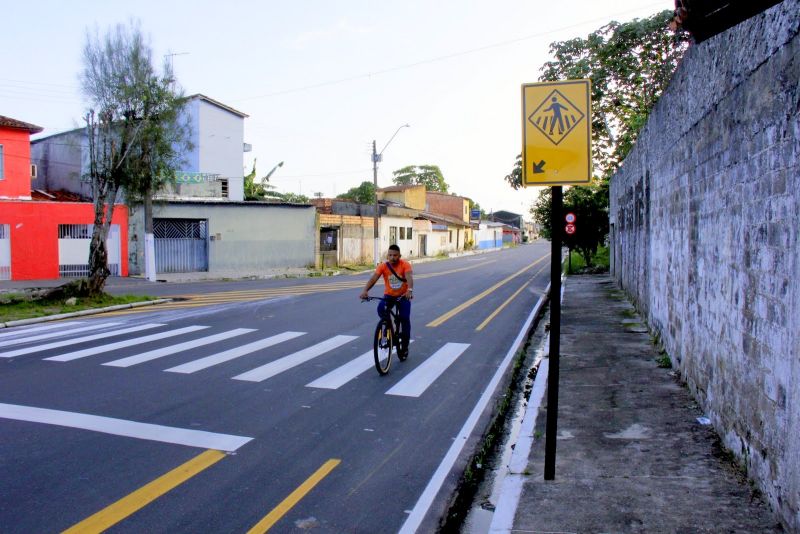 Cicleata de Inauguração da Nova Av. Arterial 04, e SN 19 com Asfalto Novo, Sinalização Viária, Ciclofaixa e Iluminação Publica em Led na Cidade Nova IV e Cidade Nova V