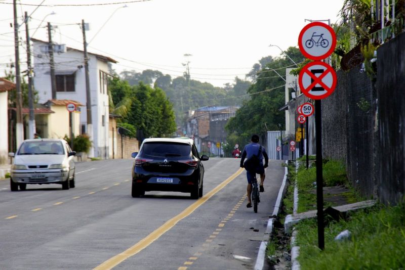 Cicleata de Inauguração da Nova Av. Arterial 04, e SN 19 com Asfalto Novo, Sinalização Viária, Ciclofaixa e Iluminação Publica em Led na Cidade Nova IV e Cidade Nova V