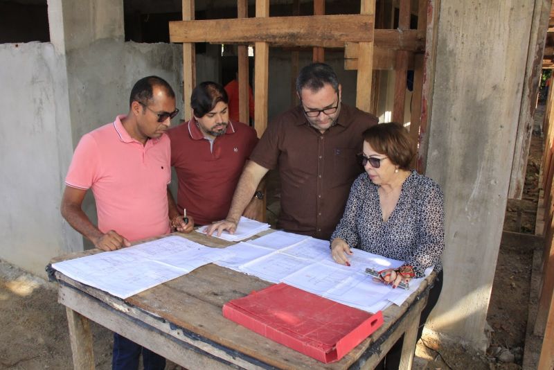 Visita técnica as obras da UEI Beira Rio - Curuçambá