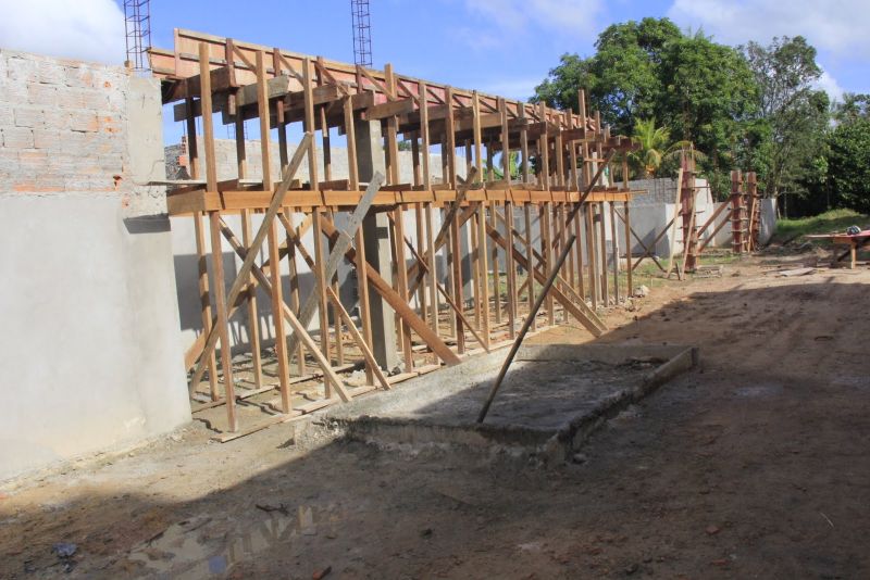 Visita técnica as obras da UEI Beira Rio - Curuçambá