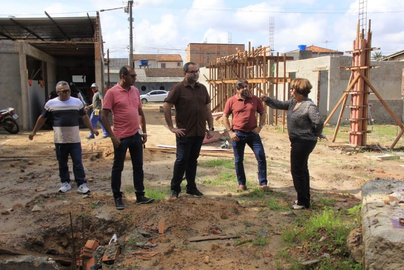 Visita técnica as obras da UEI Beira Rio - Curuçambá