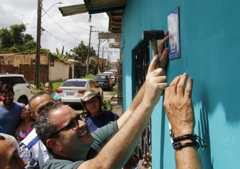 Entrega Casas Reformadas Através do Programa Morar Bem - Icui Boa Vista