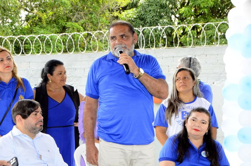 Inauguração da Nova Unidade de Educação, Emef Eduarda Teixeira Pereira - Bairro Centro