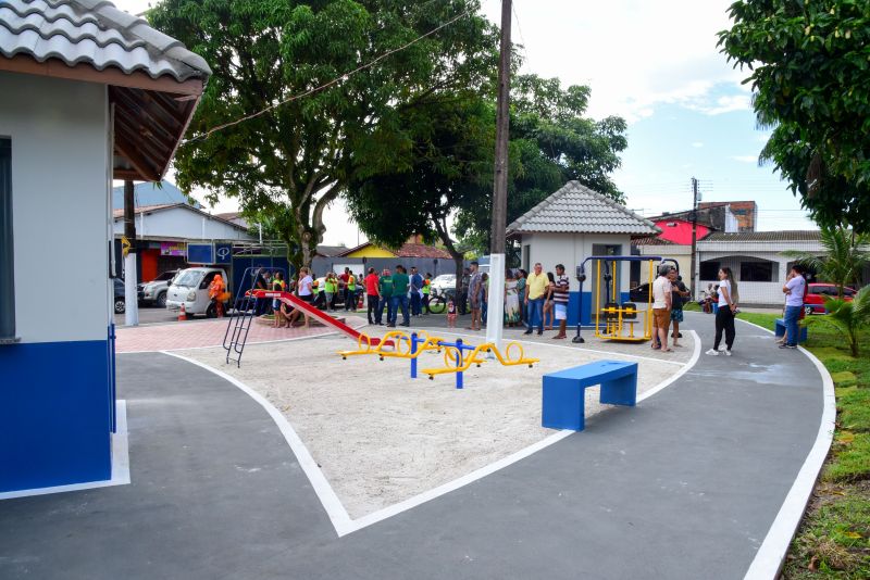 Inauguração da Praça Josivaldo Gomes Totalmente Revitalizada na Cidade Nova Vlll