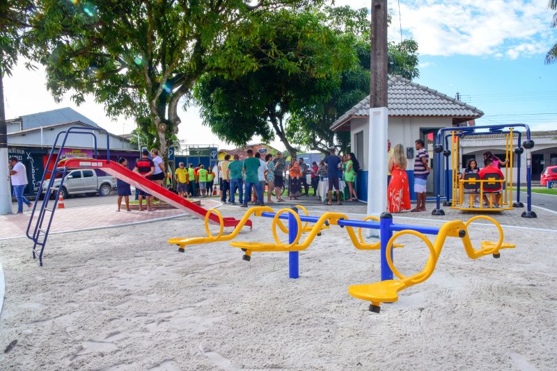 Inauguração da Praça Josivaldo Gomes Totalmente Revitalizada na Cidade Nova Vlll