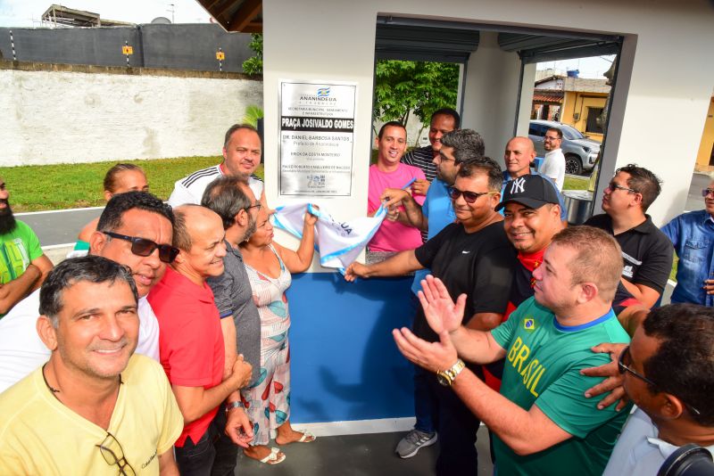 Inauguração da Praça Josivaldo Gomes Totalmente Revitalizada na Cidade Nova Vlll