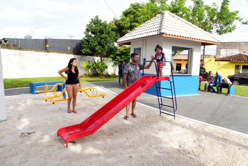 Inauguração da Praça Josivaldo Gomes Totalmente Revitalizada na Cidade Nova Vlll