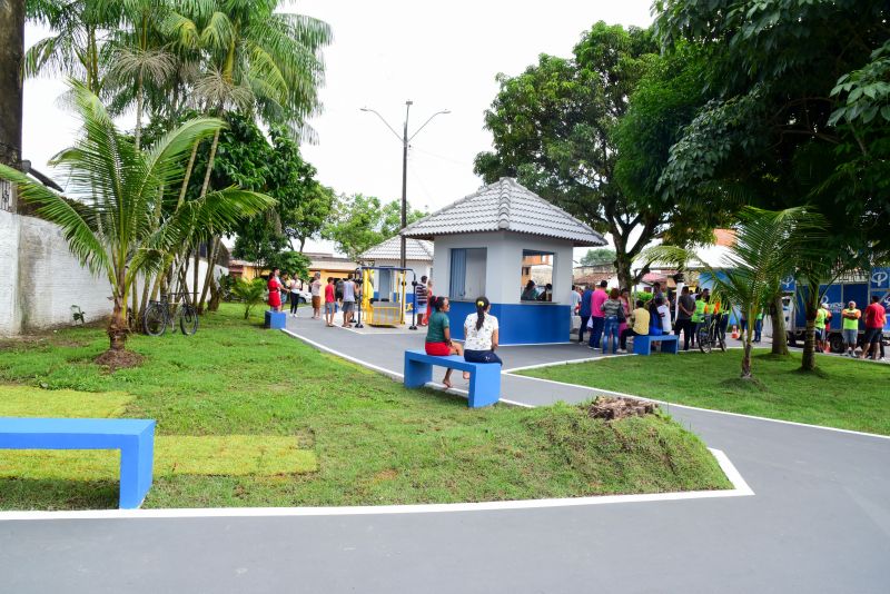 Inauguração da Praça Josivaldo Gomes Totalmente Revitalizada na Cidade Nova Vlll