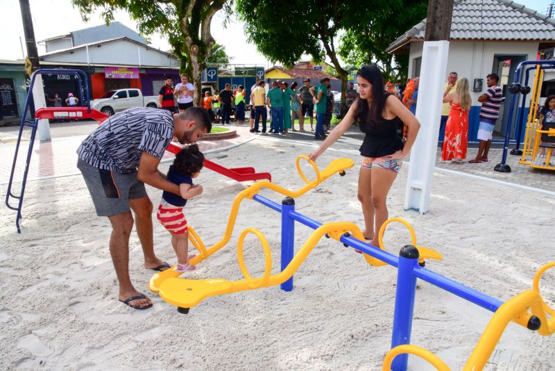 Inauguração da Praça Josivaldo Gomes Totalmente Revitalizada na Cidade Nova Vlll