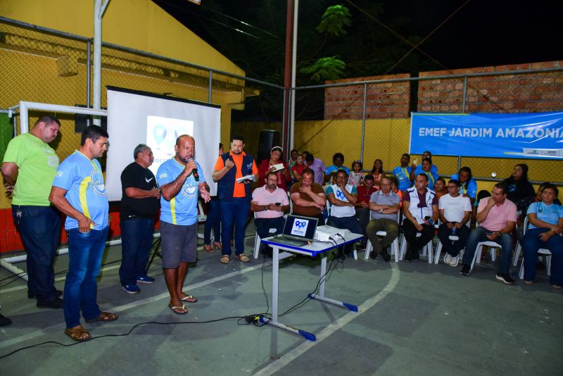 Reunião com A Comunidade no Conjunto Jardim Amazônia I - Programa da 6ª Edição Prefeitura Em Movimento. Águas Brancas