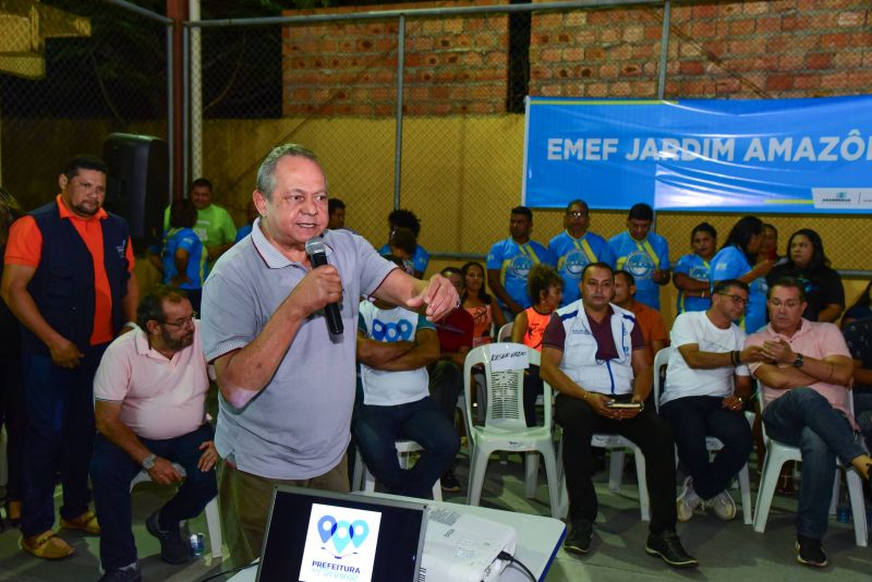 Reunião com A Comunidade no Conjunto Jardim Amazônia I - Programa da 6ª Edição Prefeitura Em Movimento. Águas Brancas