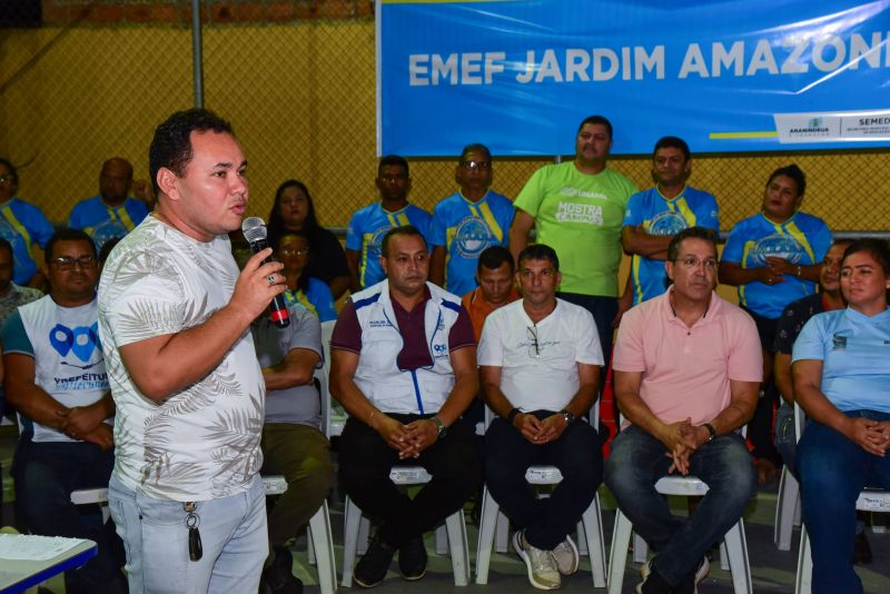 Reunião com A Comunidade no Conjunto Jardim Amazônia I - Programa da 6ª Edição Prefeitura Em Movimento. Águas Brancas