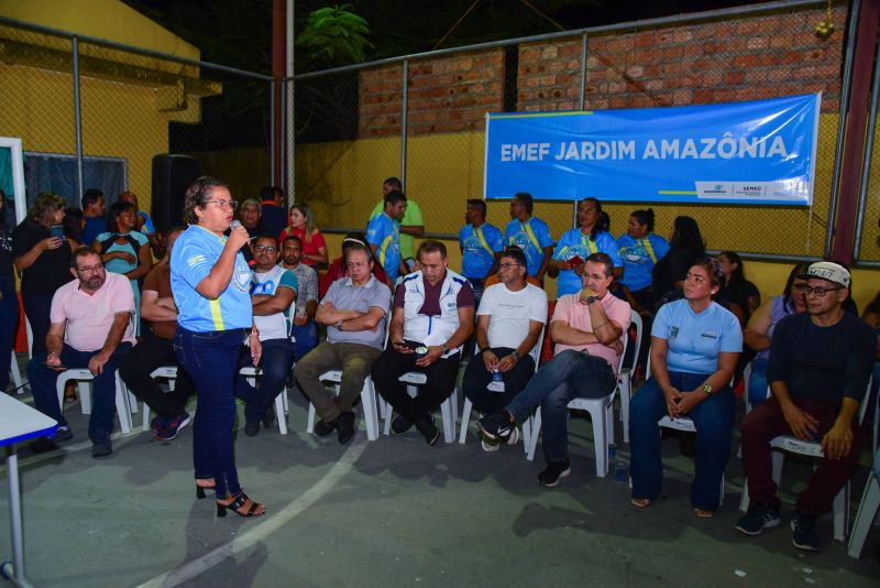 Reunião com A Comunidade no Conjunto Jardim Amazônia I - Programa da 6ª Edição Prefeitura Em Movimento. Águas Brancas