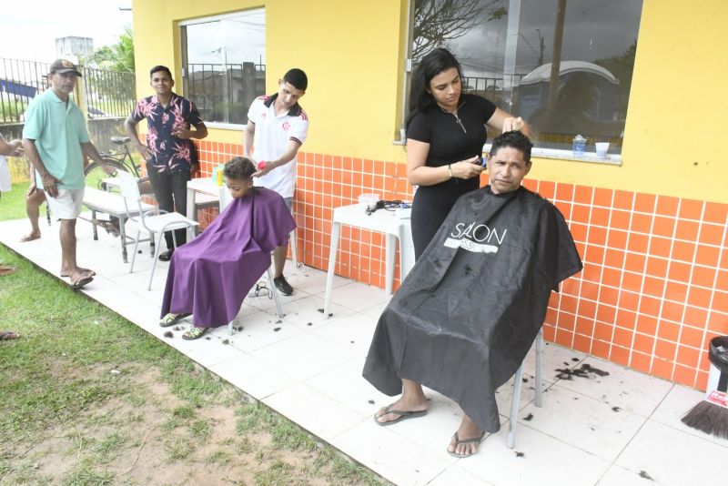 Prefeitura Em Movimento na Escola Municipal Jardim Amazônia no Conjunto Jardim Amazônia - Águas Brancas