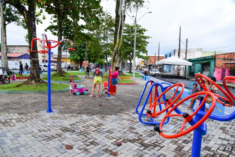 Inauguração da Praça do Fuscão Totalmente Revitalizada, Travessa WE 83 na Cidade Nova Vll