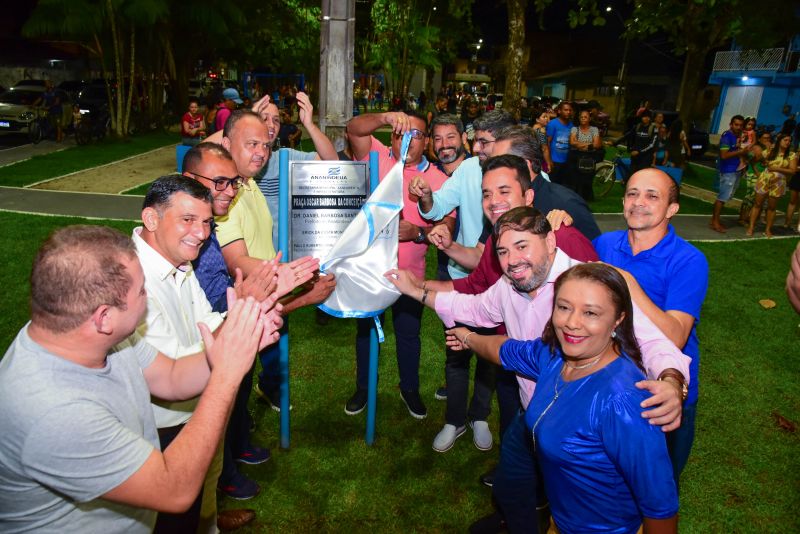 Inauguração da Praça do Fuscão Totalmente Revitalizada, Travessa WE 83 na Cidade Nova Vll