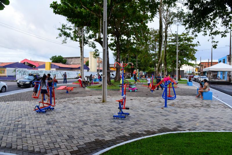 Inauguração da Praça do Fuscão Totalmente Revitalizada, Travessa WE 83 na Cidade Nova Vll