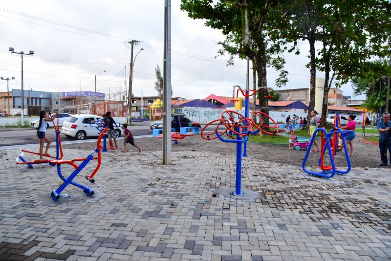 Inauguração da Praça do Fuscão Totalmente Revitalizada, Travessa WE 83 na Cidade Nova Vll