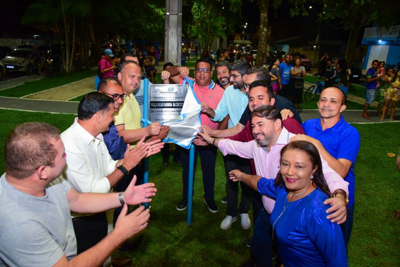 Inauguração da Praça do Fuscão Totalmente Revitalizada, Travessa WE 83 na Cidade Nova Vll