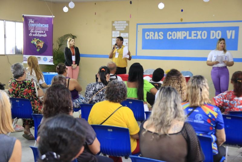 1ª Pré-Conferência Sobre O Direito da Criança e do Adolescente - Cras Complexo Cidade Nova Vl