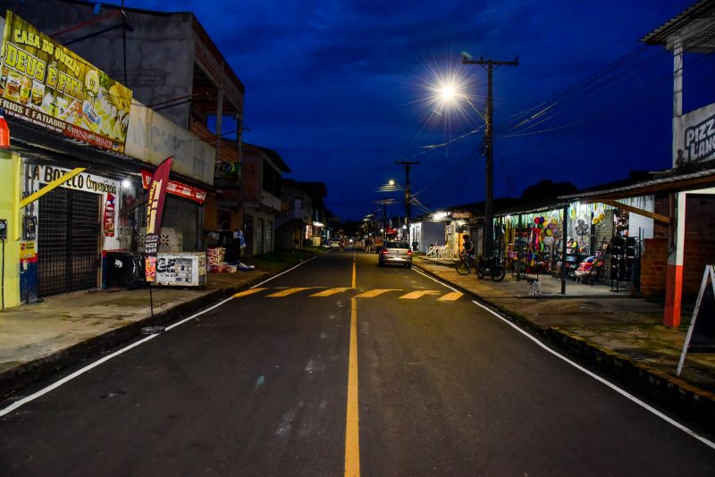 Inauguração da rua Jasmin no Conjunto Girassol no Bairro de Águas Brancas