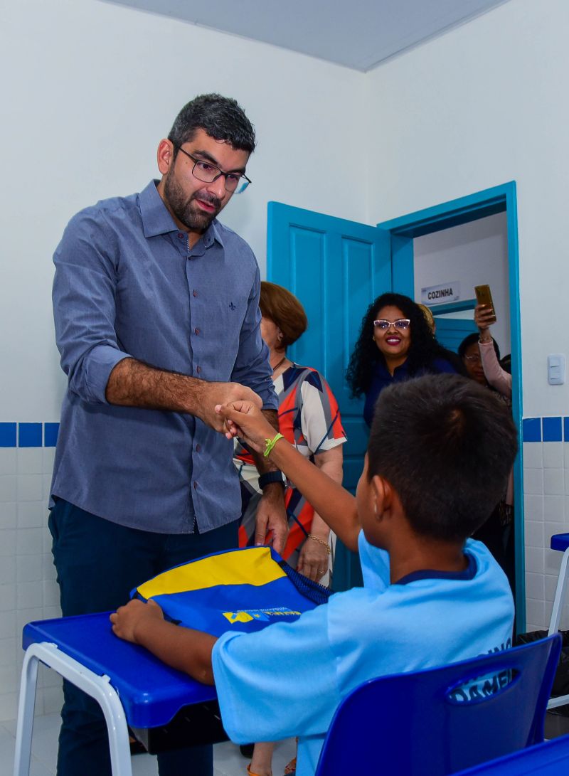 Inauguração da 43º Unidade de Educação EMEF São Judas Tadeu, no Julia Seffer