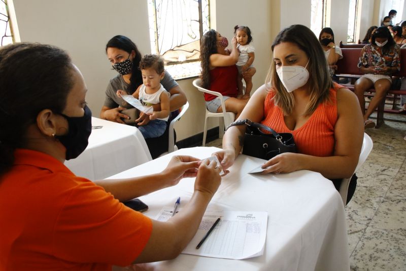 Vacinação Covid na Paróquia de Nossa Senhora do Amparo