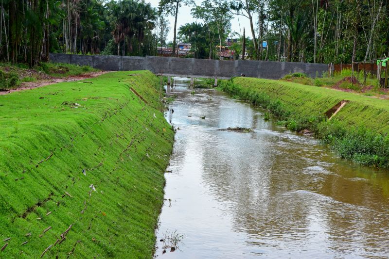 Inauguração da Obra de Macrodrenagem e Infraestrutura Viária do Canal dos Macacos - Águas Brancas