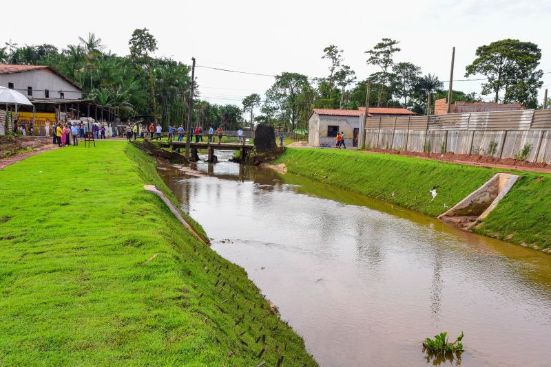 Inauguração da Obra de Macrodrenagem e Infraestrutura Viária do Canal dos Macacos - Águas Brancas