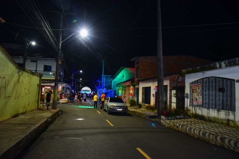 Inauguração Asfáltica e Iluminação Pública em Led na rua Trombeta no Bairro Paar