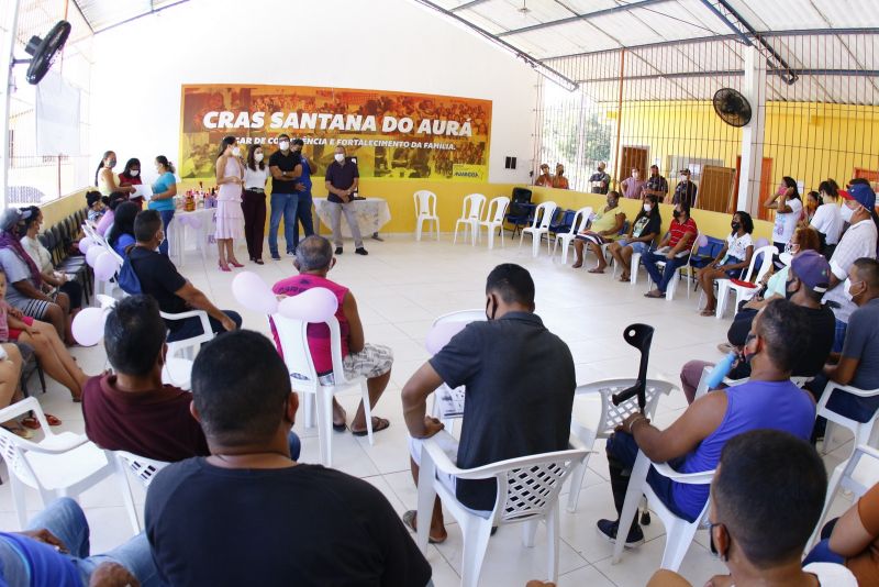 Entrega de cestas básicas de alimentos do Programa Ananin Solidário e visita na Comunidade Santana do Aurá