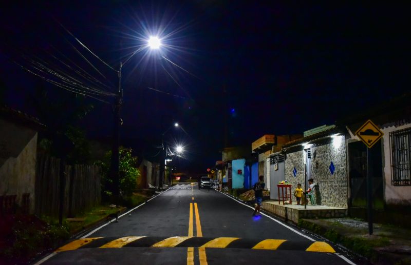 Entrega de Ruas Pavimentadas e com Iluminação Publica em Led no Bairro Curuçambá