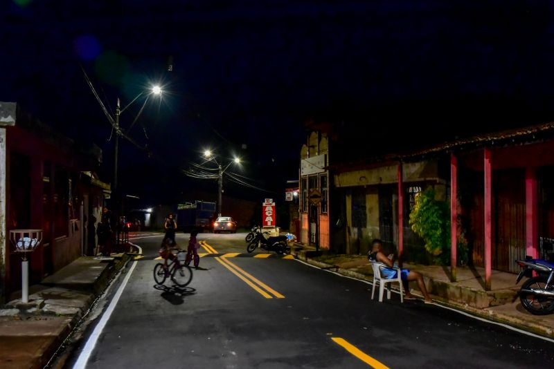 Entrega de Ruas Pavimentadas e com Iluminação Publica em Led no Bairro Curuçambá