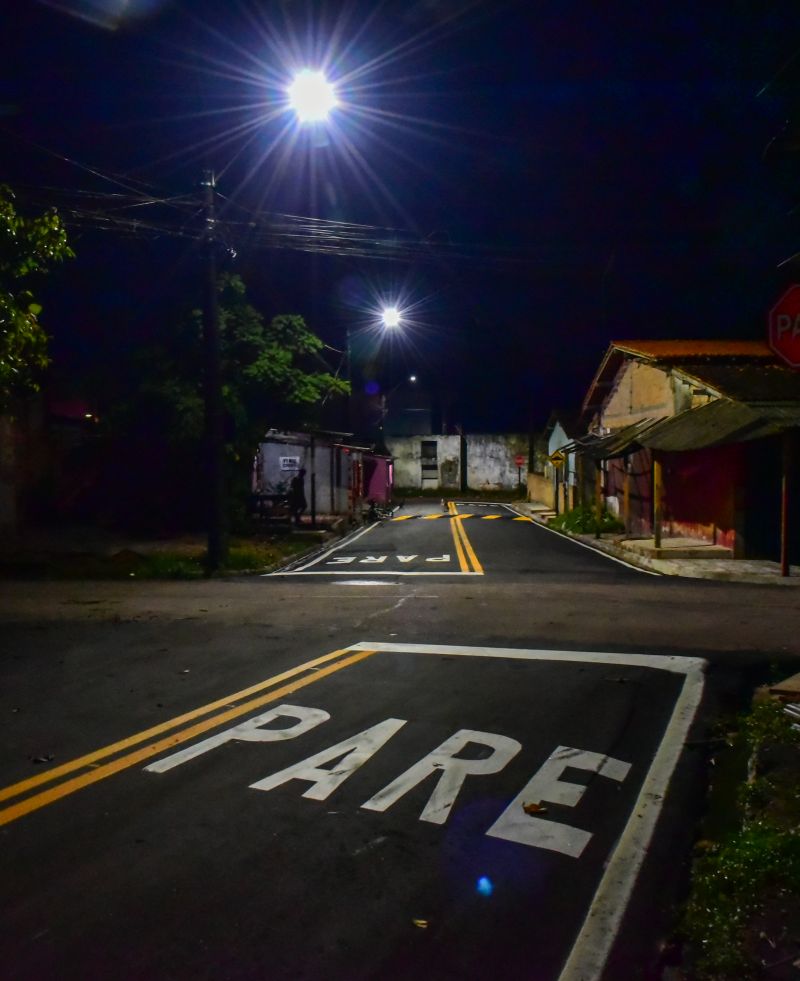 Entrega de Ruas Pavimentadas e com Iluminação Publica em Led no Bairro Curuçambá