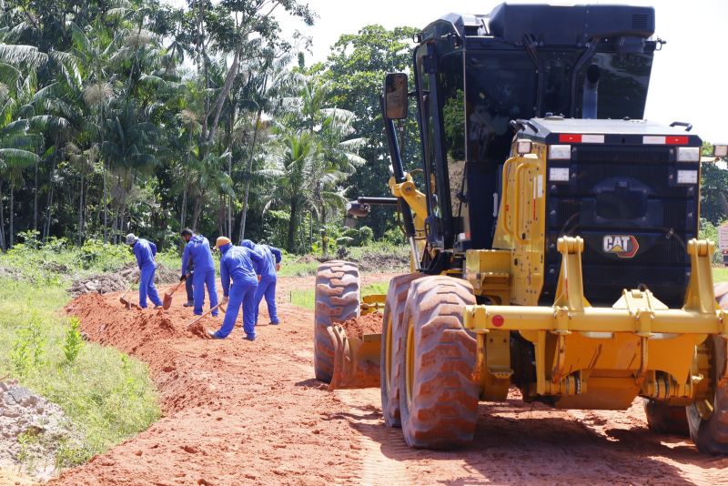 Obras em Andamento no Canal Maguariaçu, avenida Ananin com a WE 31 - Levilândia